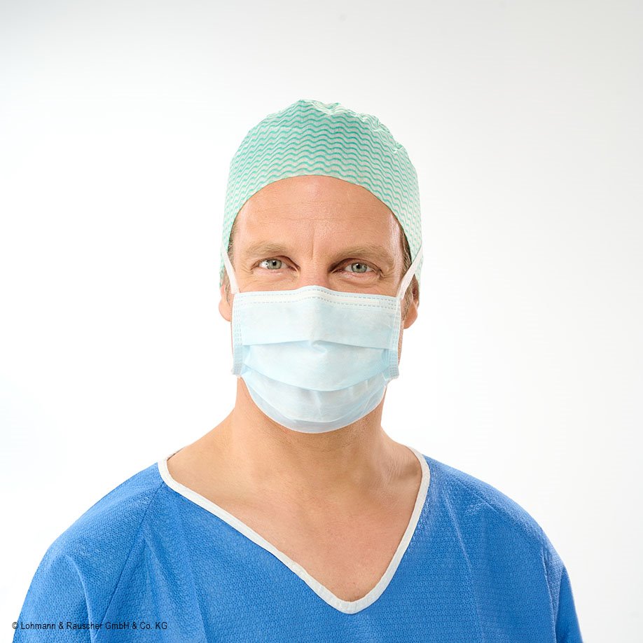 Sentinex Classic OP-Masken blau, zum Binden, unsteril (50 Stck.)
