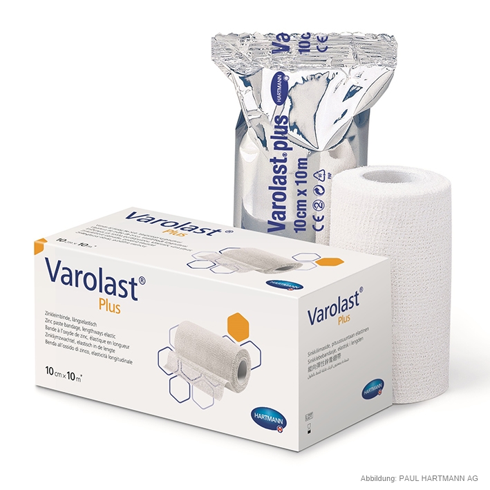 Varolast Plus Zinkleimbinde 10 m x 10 cm