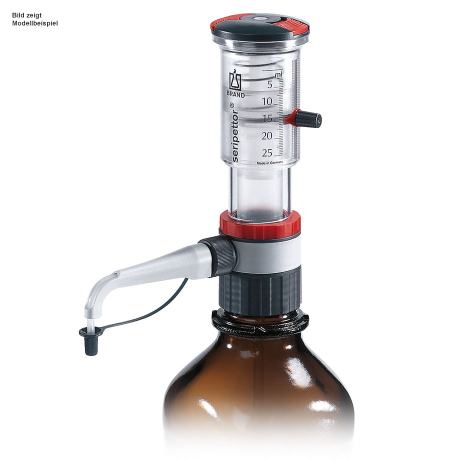 seripettor Flaschenaufsatz-Dispenser 2,5 - 25 ml