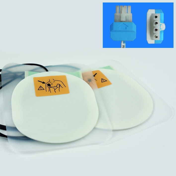 Einmal-Multifunktions-Defi-Elektroden röntgenfähig für Erw. über 25kg (1 Paar)