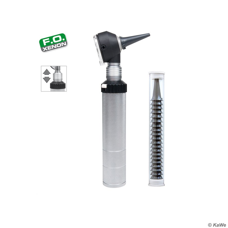 KaWe COMBILIGHT F.O. 30 Otoskop 2,5 V, XL, Griff C mit Clic-Verschluss