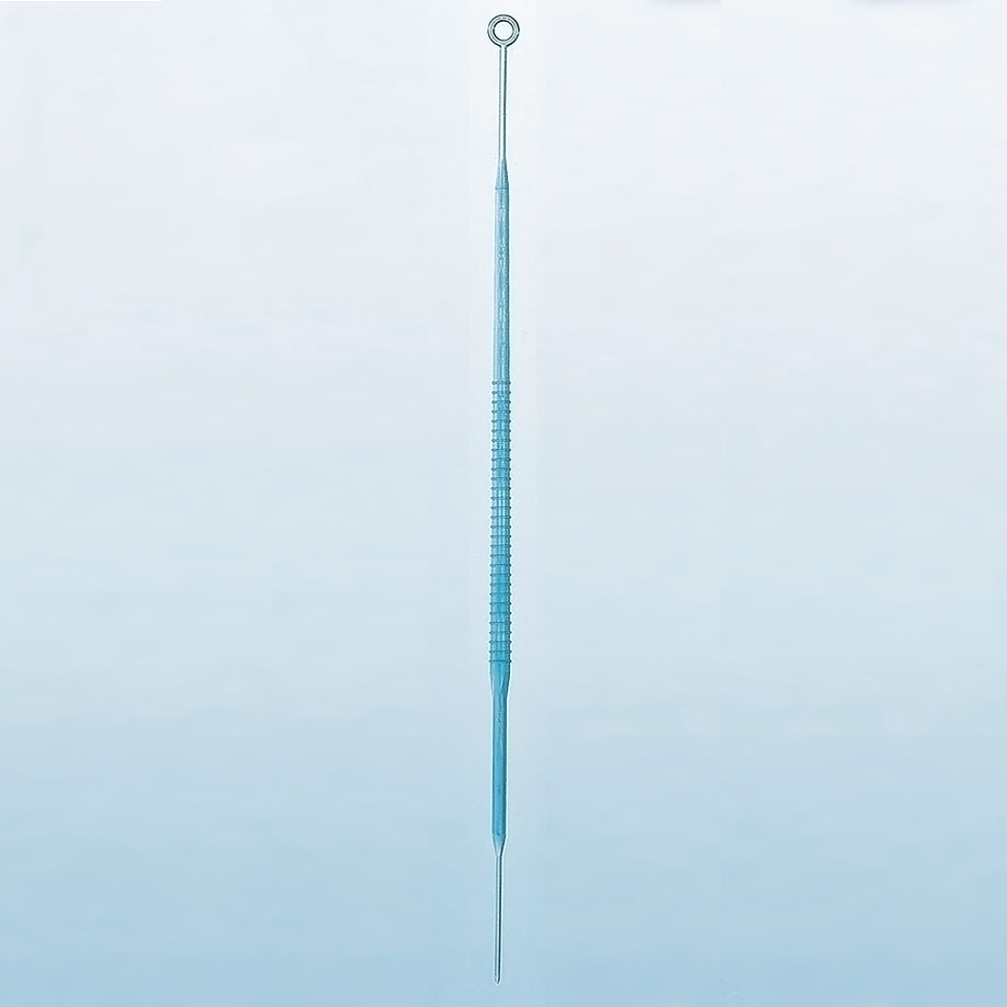 Impfschlinge mit Nadel und Schlinge PS, 10 µl, blau