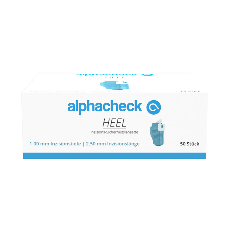 *alphacheck HEEL Inzisions-Sicherheits- -ausser Handel-/Alternative:ALP 13100831