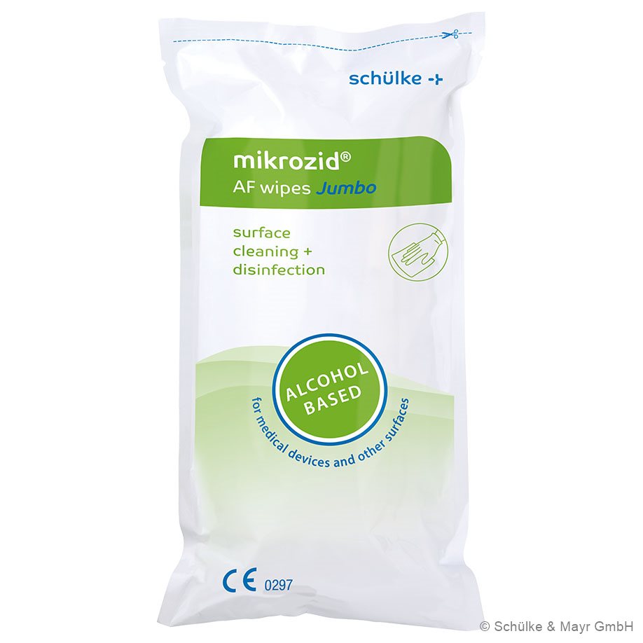 mikrozid AF wipes Jumbo (12 x 220 T.) Desinfektionstücher Nachfüllbeutel