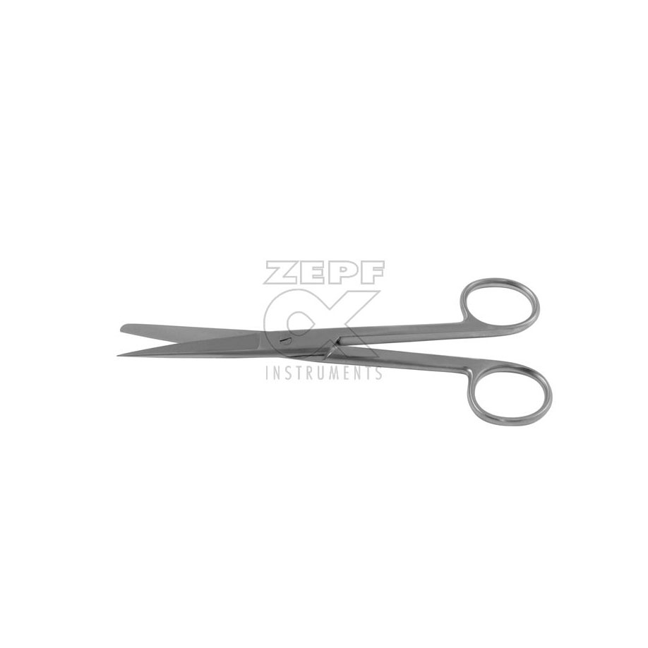 chir. Schere, gerade, spitz/stumpf, 13 cm