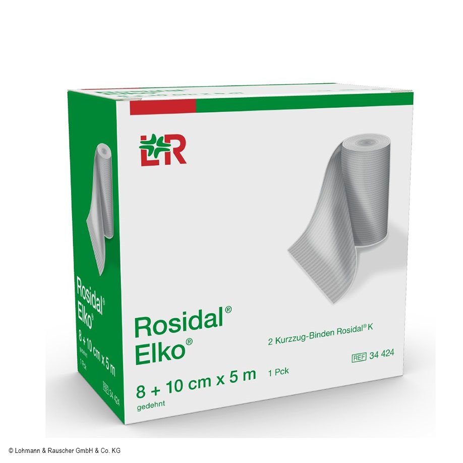 Rosidal Elko K Binden (kräftig) (1 x 8 cm x 5 m, 1 x 10 cm x 5 m)
