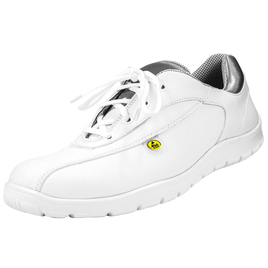 Halbschuh Modell NEUFAHRN weiß, Gr. 43