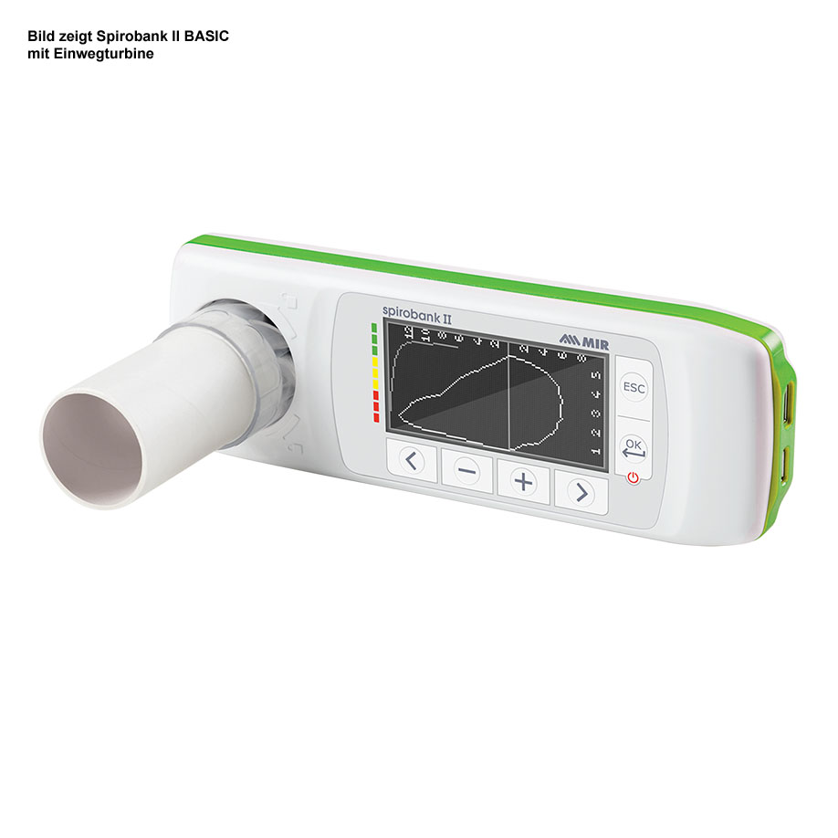 Spirobank II BASIC Spirometer inkl. Mehrwegturbine