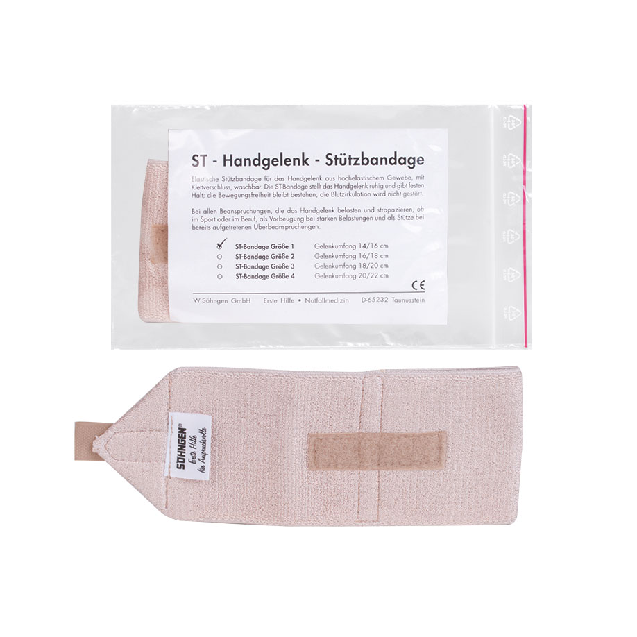 ST-Handgelenk-Stützbandage Gr. 1, Handgelenkumfang 14/16 cm