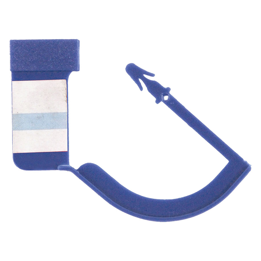 Verschlussplomben aus Kunststoff mit Indikator, blau (100 Stck.)