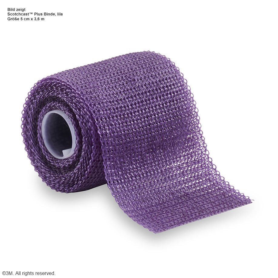 3M Scotchcast Plus-Binden violett 5 cm x 3,6 m (10 Stck.)