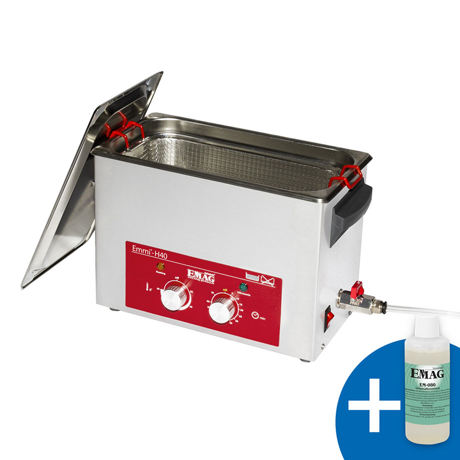 Ultraschall-Reinigungsgerät Emmi H40 4,0 Ltr. inkl.100 ml Universalkonzentrat