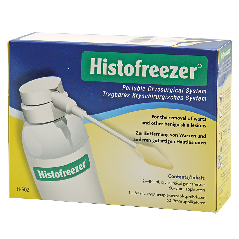 Histofreezer small Warzenentferner 2 Dosen à 80 ml + 60 Applikatoren à 2 mm