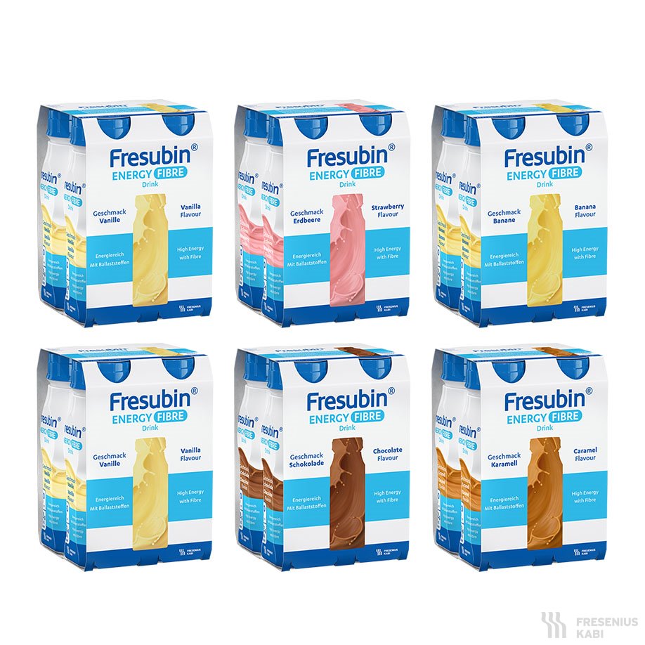 Fresubin Energy Fibre Drink Mischkarton (24 x 200 ml)