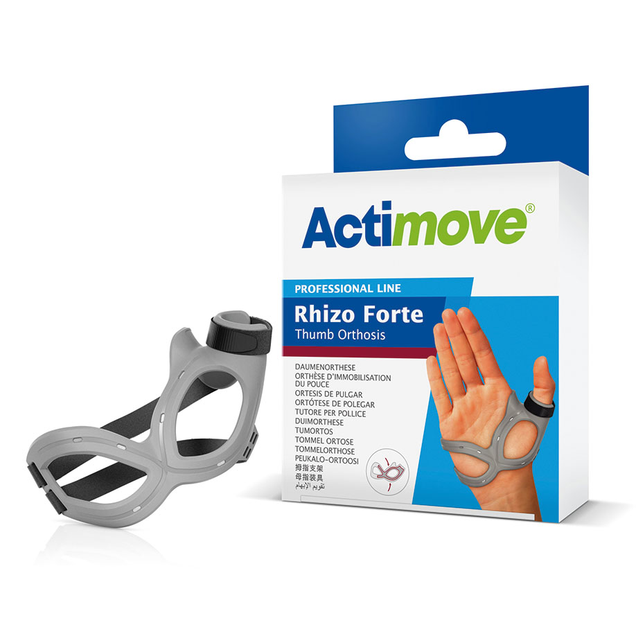Actimove Rhizo Forte Daumenorthese Gr. L rechts, grau