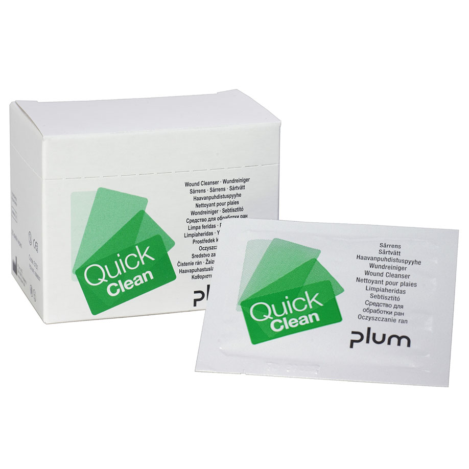 QuickClean Wundreinigungstücher (20 Stck.)