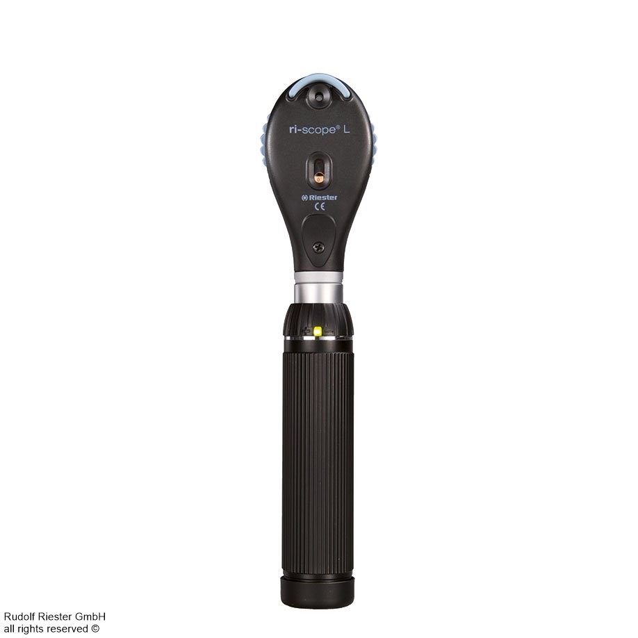 ri-scope L2 Ophthalmoskop LED 2,5 V, mit Griff Typ C für 2 Alkaline-Batterien