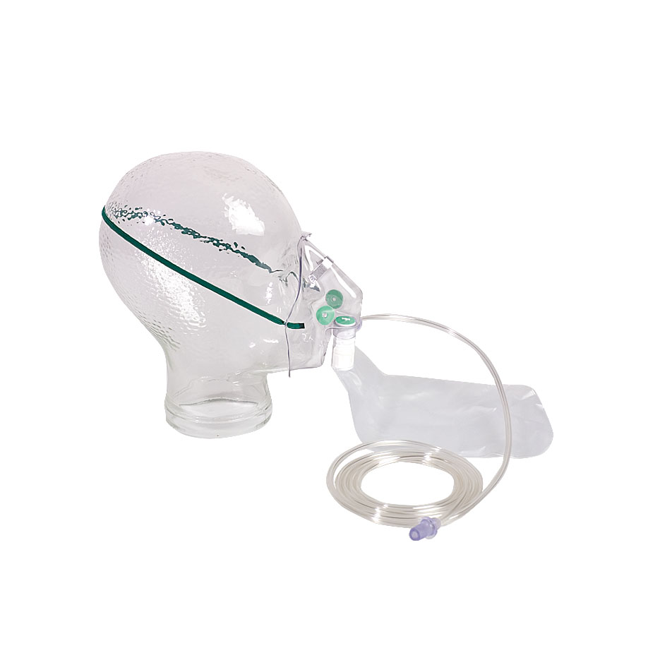 Sauerstoff-Inhalationsmmaske mit Sparbeutel/O2-Reservoir