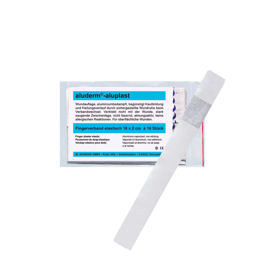 aluderm-aluplast Fingerverband elastisch ca. 18 x 2 cm (10 Stck.)