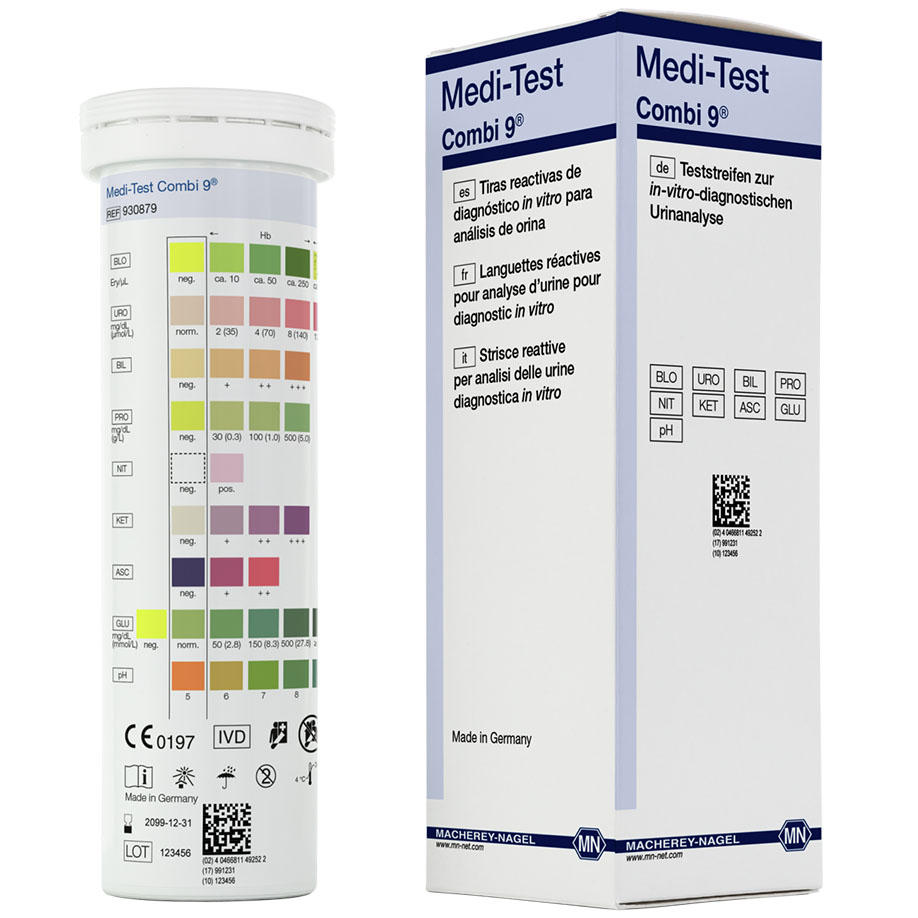 Medi-Test Combi 9 Harnteststreifen (50 T.)