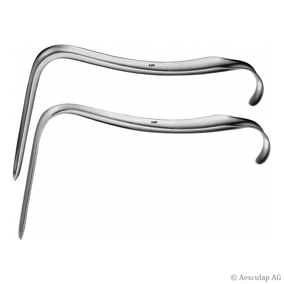 SEIDL Scheiden-Spekulum oberes und unteres Blatt, 10 mm,