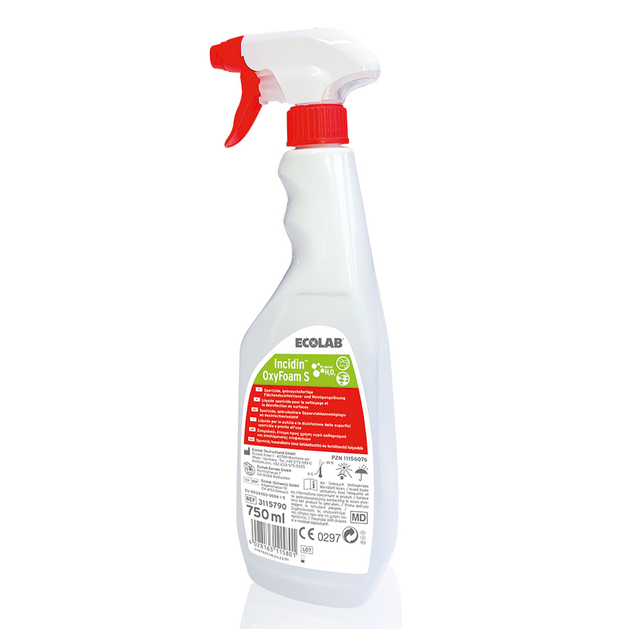 Incidin OxyFoam S 750 ml Flächenschnelldesinfektion