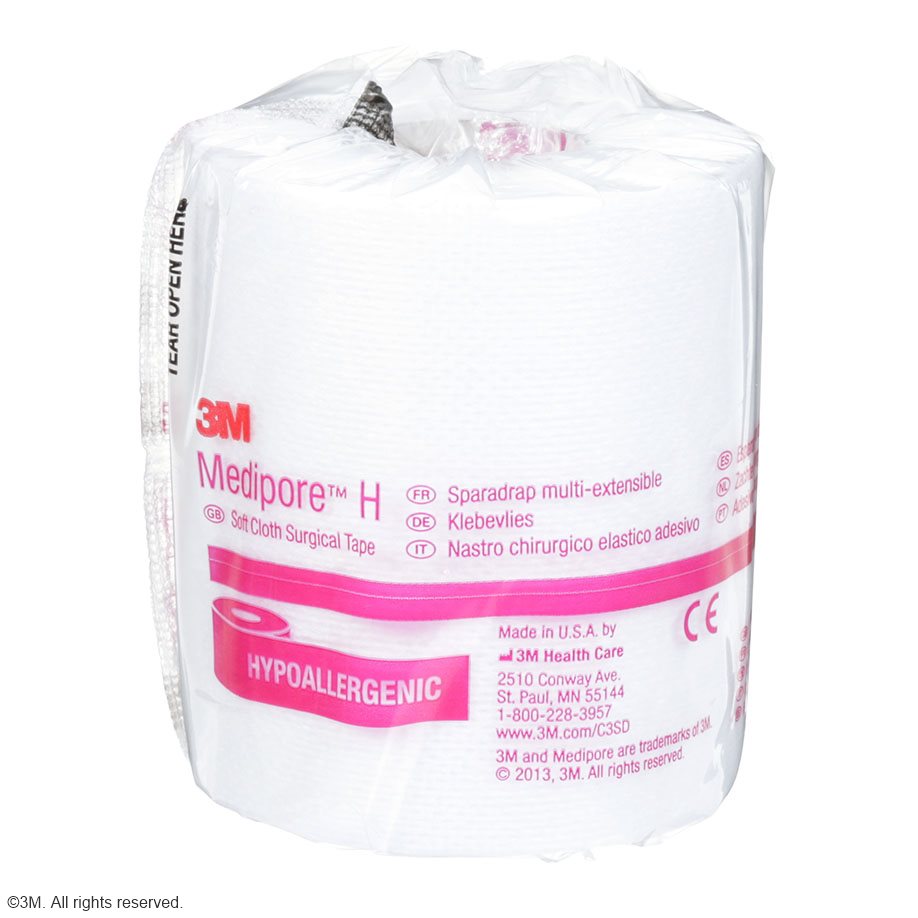 3M Medipore H Fixationsvlies, perforiert 7,6 cm x 9,1 m (12 Stck.)