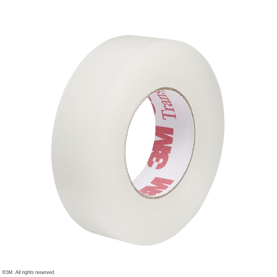 3M Transpore Fixierpflaster transparent, 1,25 cm x 9,1 m (24 Stck.)