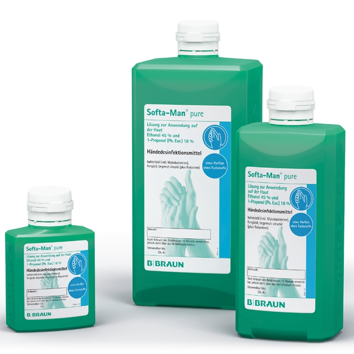 Softa-Man pure 500 ml Spenderflasche Händedesinfektion