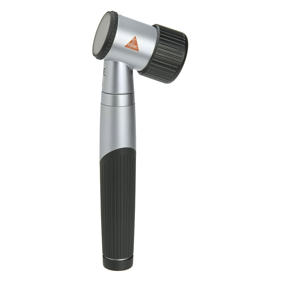 mini 3000 LED Dermatoskop 2,5 V schwarz, mit Batteriegriff mini 3000
