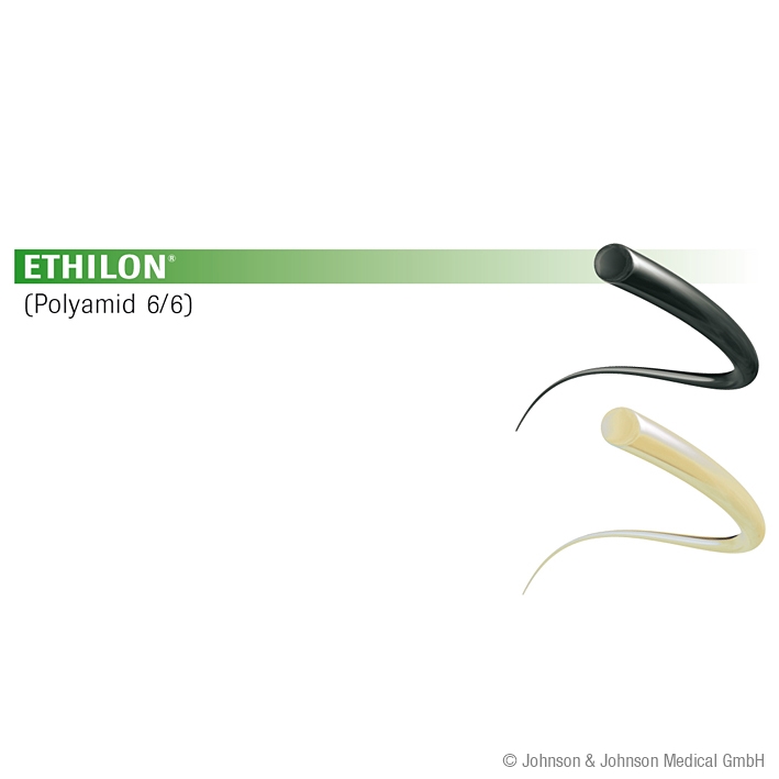 ETHILON FS-2S 4/0=1,5 schwarz monofil Nahtmaterial Fadenlänge 75 cm (36 Stck.)
