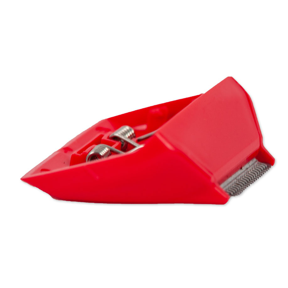 Schmale Ergosafe Gyn/Uro-Scherköpfe, Einwegklingen rot (50 Stck.)