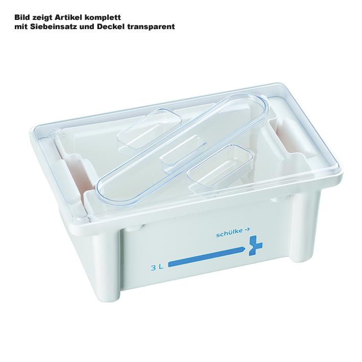 Deckel transparent für  3 Ltr. Wanne