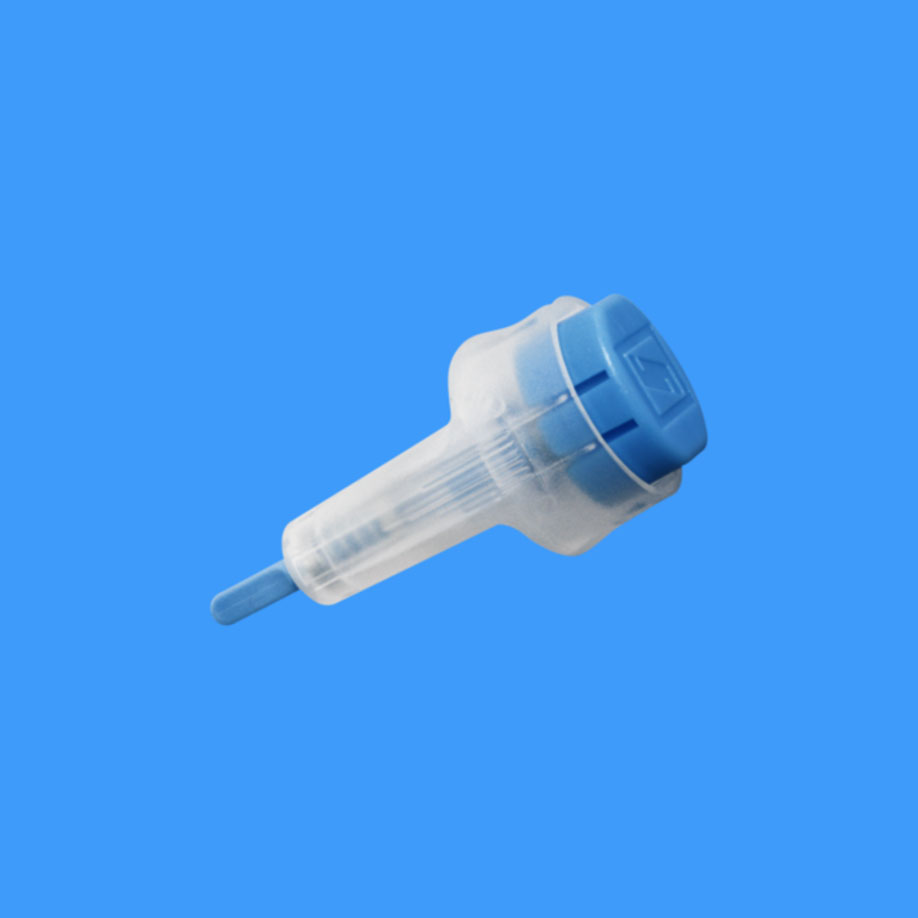 Safety-Lanzetten Mini 28 G, Tiefe 1,6 mm, hellblau (200 Stck.)