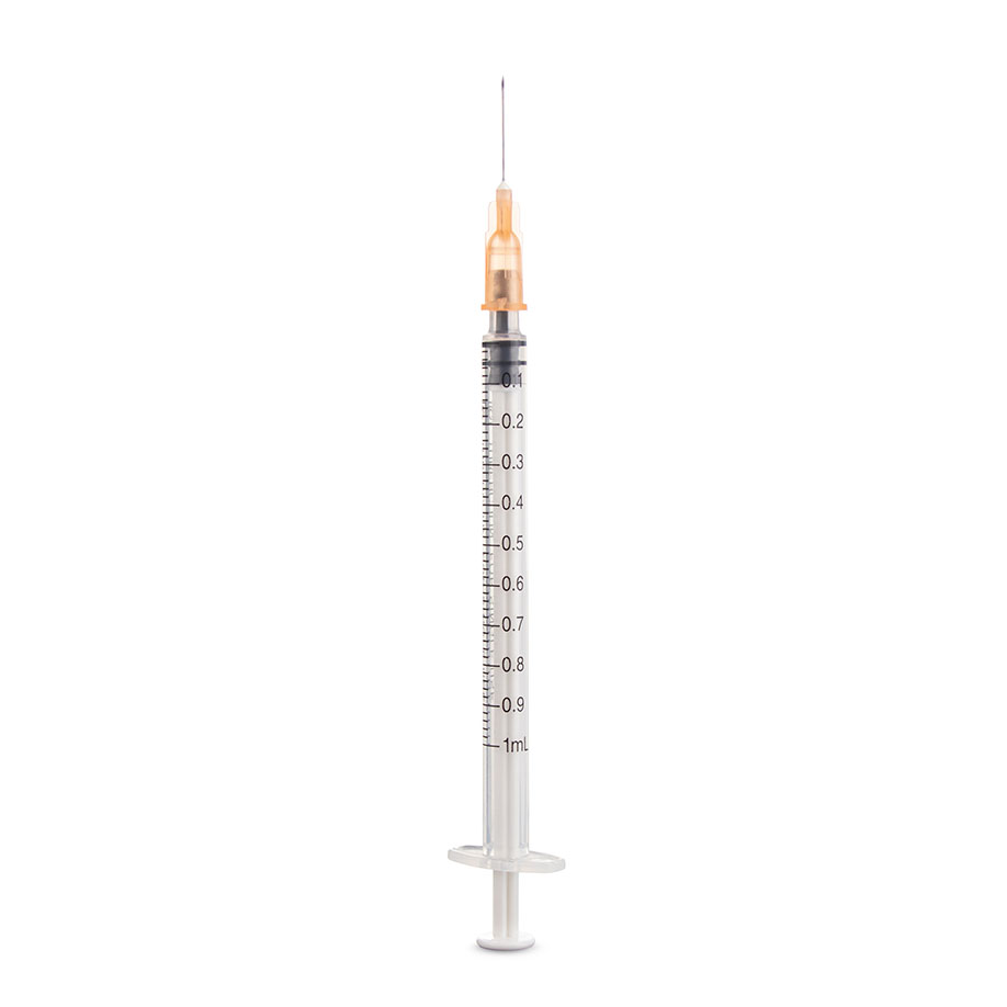 DISPOMED-Einmal-Spritzen 1 ml Tuberkulin mit Kanüle 0,50 x 16 mm (100 Stck.)