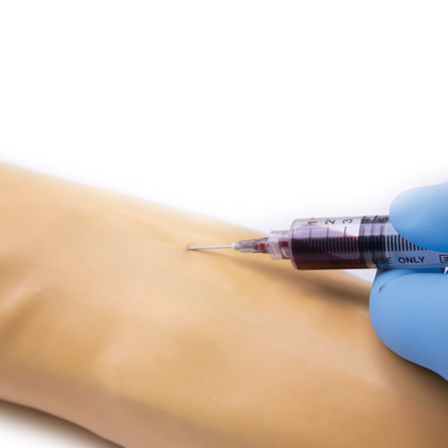 Trainingsarm für intravenöse Injektion und Infusion