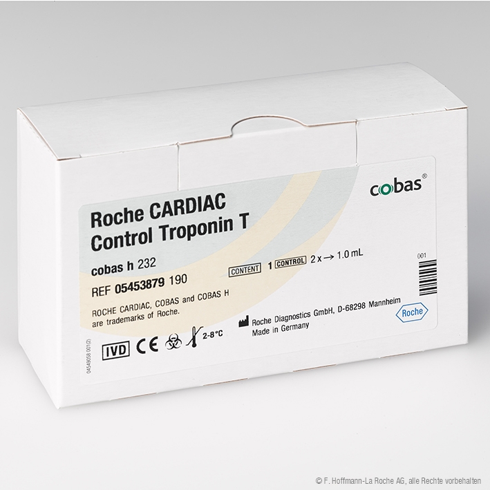 Roche CARDIAC Control Troponin T Rd. Rilibaek (2 x 1 ml)
