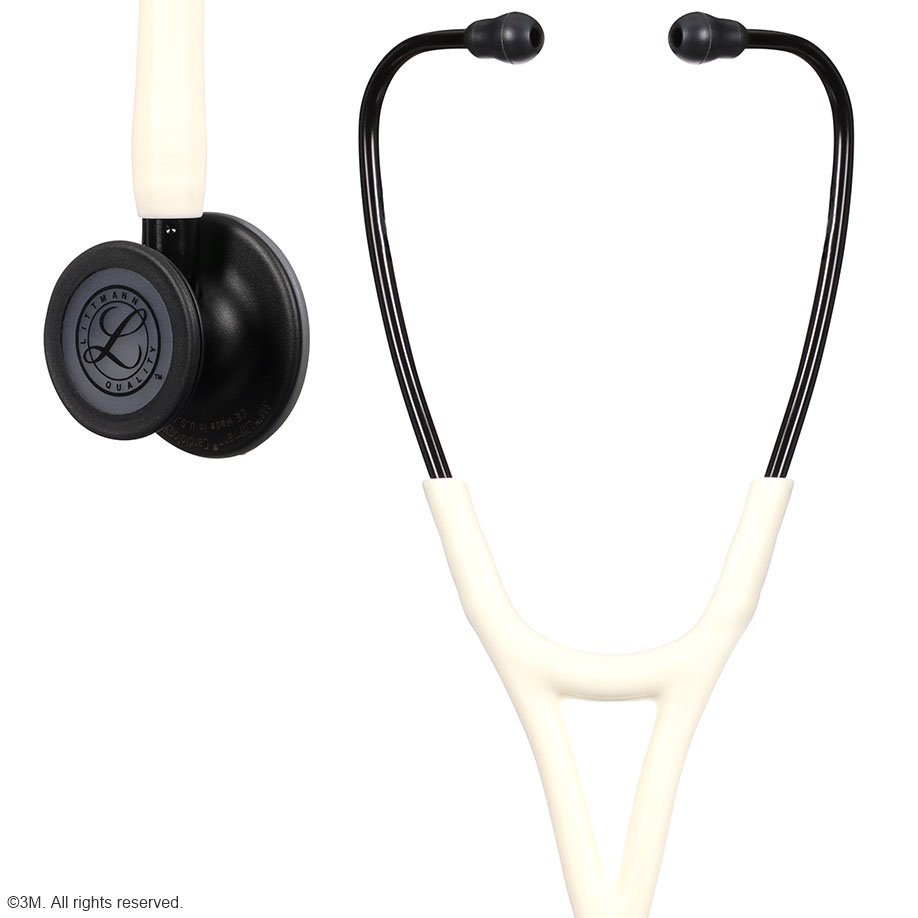 Littmann Cardiology IV Diagnostic Stethoskop schwarz mattiertes Bruststück