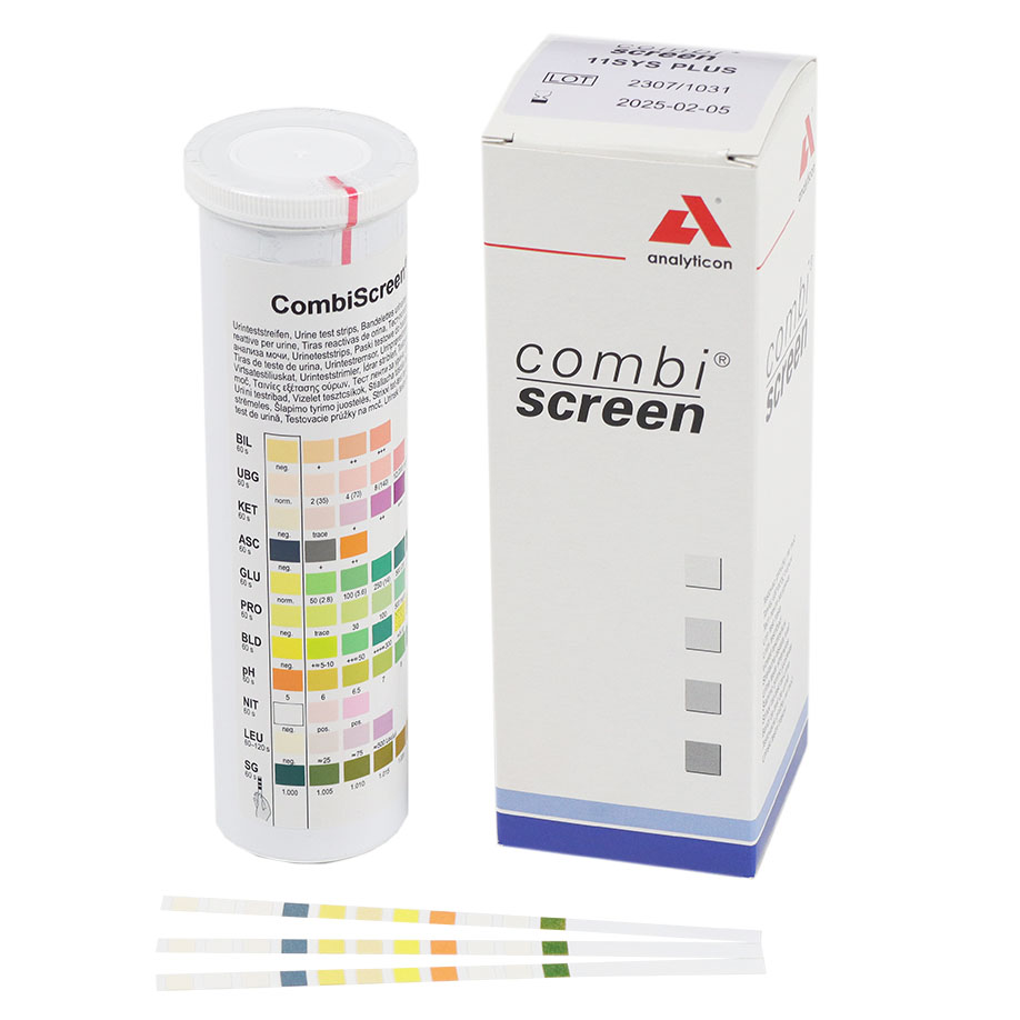 CombiScreen 11 SYS PLUS Harnteststreifen (150 T.)