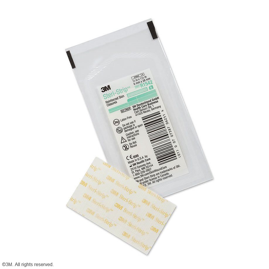 3M Steri-Strip Wundverschlussstreifen 6 x 38 mm (50 x 6 Streifen)
