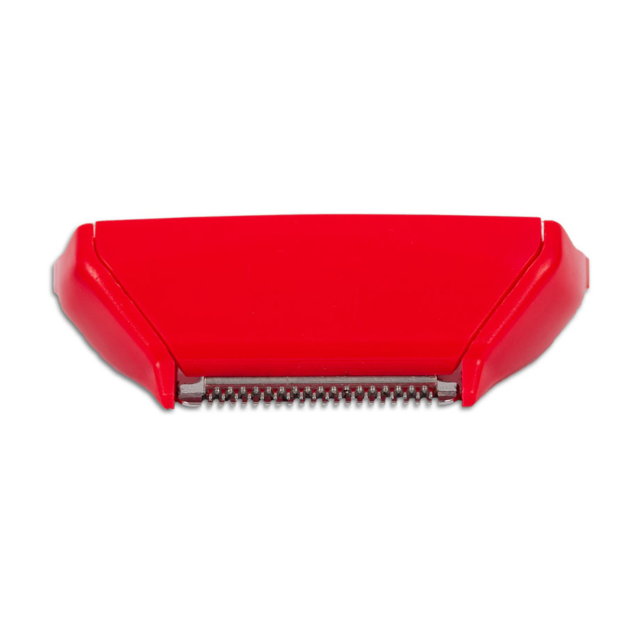Schmale Ergosafe Gyn/Uro-Scherköpfe, Einwegklingen rot (50 Stck.)