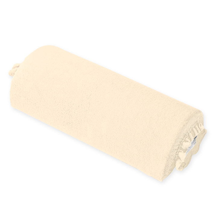 Nackenrollenbezug Frottee natur, für Halbrollen 40 cm