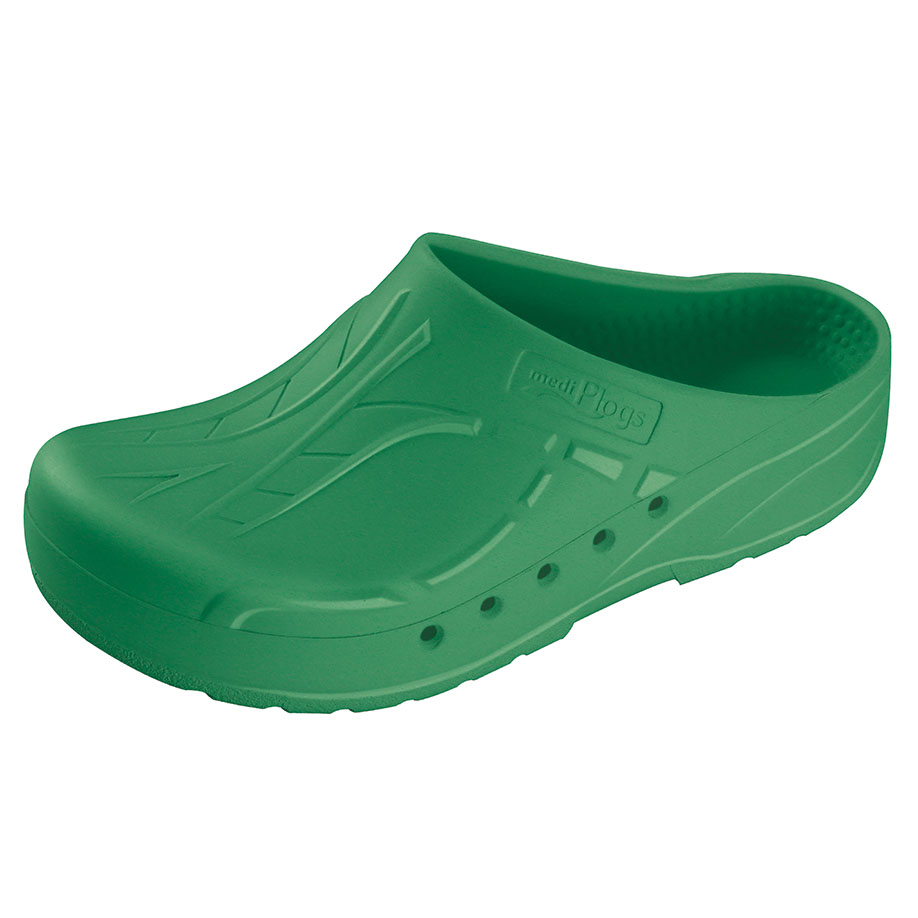 mediPlogs OP-Schuhe ohne Fersenriemen grün, Gr. 38
