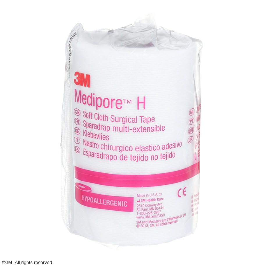 3M Medipore H Fixationsvlies, perforiert 10,1 cm x 9,1 m (12 Stck.)