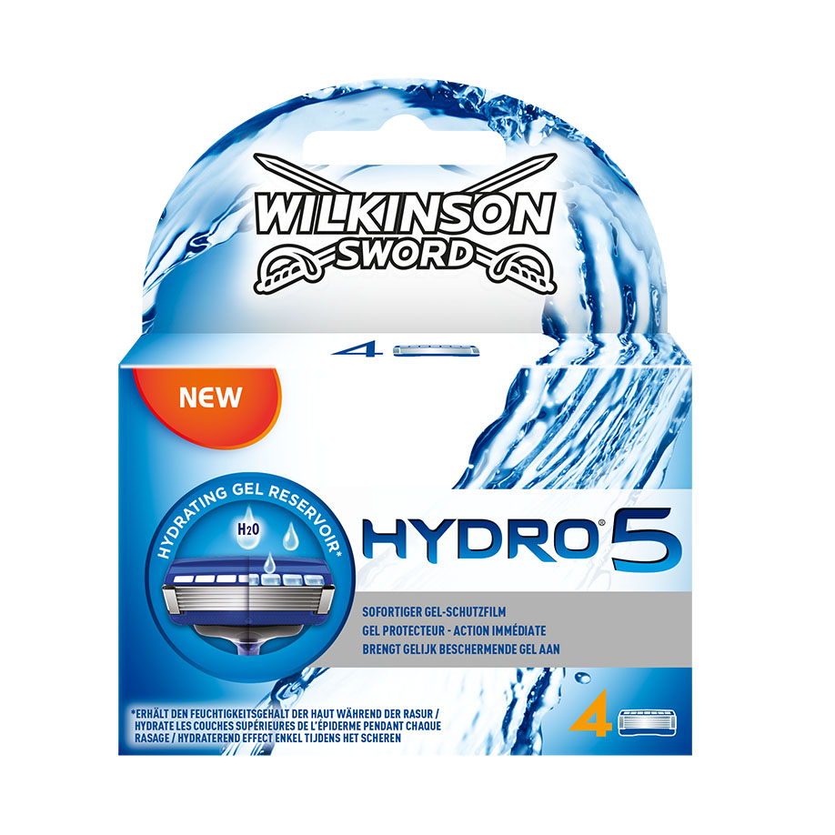 Ersatzklingen für Wilkinson Hydro 5 (4 Stck.)