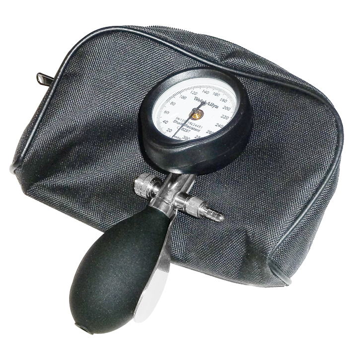 DuraShock DS54 Manometer allein Ø 50 mm, 1-Schlauch, mit Löffel