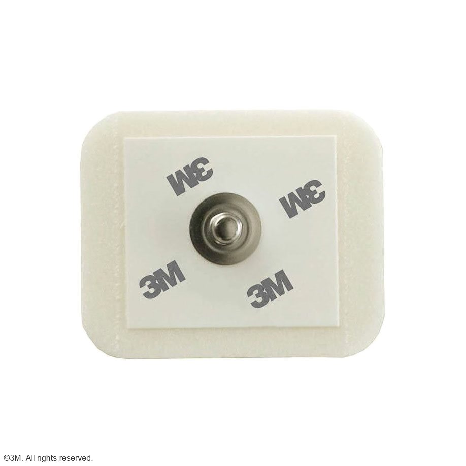 3M Red Dot EKG-Elektroden, Schaumstoff 3,3 x 4 cm (20 x 50 Stck.)