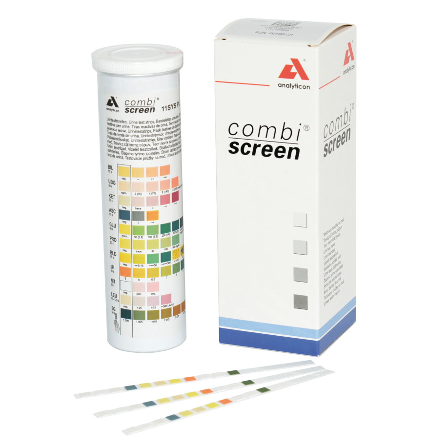 CombiScreen 11 SYS PLUS Harnteststreifen (100 T.)