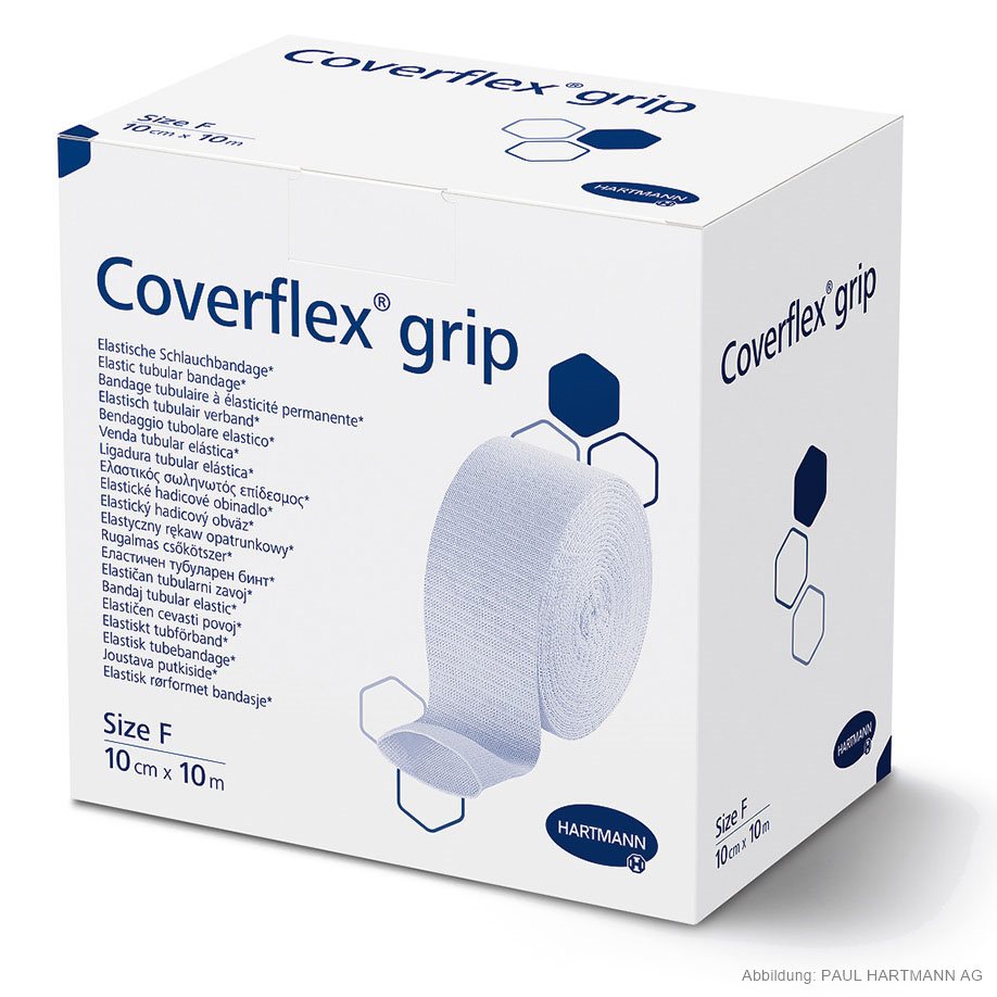 Coverflex grip Schlauchbandage, Gr. F, 10 m x 10 cm