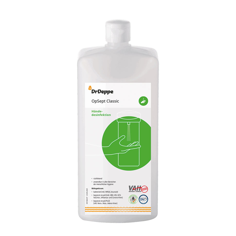 *OpSept Classic 1 Ltr. Händedesinfektion -ausser Handel-/ Alternative: DRD 601953-